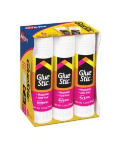 Avery Glue Stics, 1.27 Oz, Pack Of 6