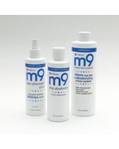 m9 Odor Eliminator Non-Aerosol Spray, Unscented, 2 Oz