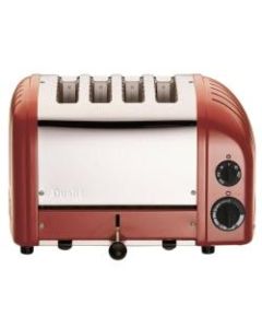 Dualit NewGen Extra-Wide Slot Toaster, 4-Slice, Red