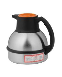 BUNN Thermal Carafe, 64 Oz, Orange