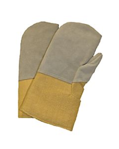 High Heat Wool-Lined Gloves, Thermaleather, Brown, Large