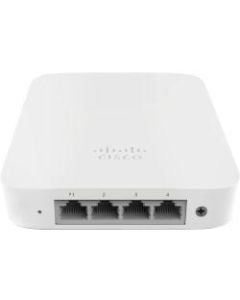 Cisco Meraki MR30H Cloud Managed - Wireless router - 4-port switch - GigE, 802.11ac Wave 2 - Bluetooth 4.0, 802.11a/b/g/n/ac Wave 2 - Dual Band - wall-mountable