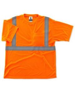 Ergodyne GloWear 8289 Type R Class 2 T-Shirt, X-Small, Orange