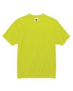 Ergodyne GloWear 8089 Non-Certified T-Shirt, 4X, Lime