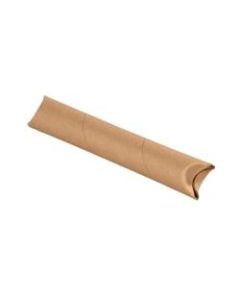 Office Depot Brand Kraft Crimped-End Mailing Tubes, 1 1/2in x 12in, Pack Of 70