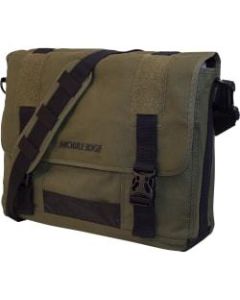 Mobile Edge Canvas Messenger Laptop Bag, Olive