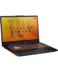 TUF Gaming F17 FX706 FX706LI-RS53 17.3in Rugged Gaming Notebook  - 1920 x 1080 - Intel Core i5 i5-10300H Quad-core 2.50 GHz - 8 GB RAM - 512 GB SSD - Bonfire Black - Windows 10 Home - NVIDIA GeForce GTX 1650 Ti with 4 GB