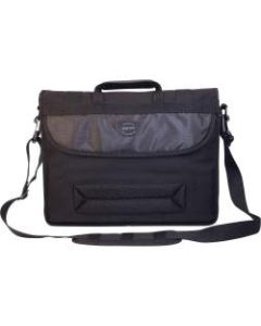 Mobile Edge 17.3in Canvas ECO Messenger Bag - Black