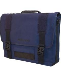 Mobile Edge 17.3in Canvas ECO Messenger Bag - Navy