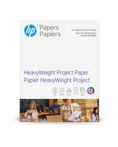 HP Heavyweight Project Paper, Letter Size (8 1/2in x 11in), 95 Brightness, 40 Lb, 250 Sheets (Z4R14A)