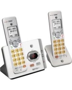 AT&T EL52315 DECT 6.0 Cordless Phone - Silver, Black - Cordless - 1 x Phone Line - 3 x Handset - Speakerphone - Answering Machine