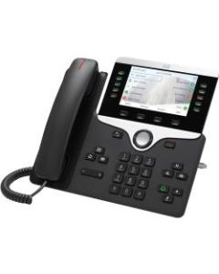 Cisco 8841 IP Phone - Wall Mountable - VoIP - Caller ID - SpeakerphoneUnified Communications Manager, Unified Communications Manager Express, User Connect License - 2 x Network (RJ-45)