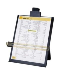 Sparco Easel Document Holder with Highlight Guide - 1 Each - Black