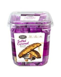 Nonnis Salted Caramel Biscotti, 0.84 Oz, Tub Of 25 Biscotti