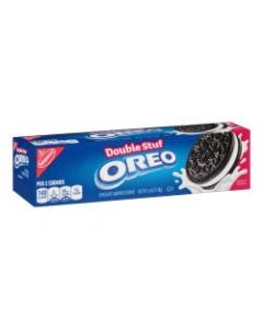 Oreo Double Stuff Chocolate Sandwich Cookies, 5.6 Oz, Pack Of 12 Cookies