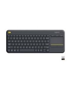 Logitech K400 Plus Wireless Touch Keyboard, Black, 920-007119