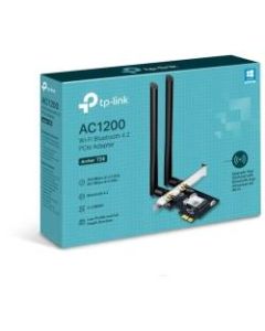 TP-Link Archer T5E IEEE 802.11ac Bluetooth 4.2 Wi-Fi/Bluetooth Combo Adapter for Desktop Computer - USB 2.0 - 1.17 Gbit/s - 2.40 GHz ISM - 5 GHz UNII - Plug-in Card