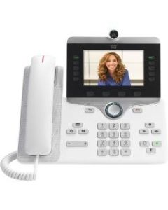 Cisco 8865 IP Phone - Corded/Cordless - Corded/Cordless - Wi-Fi, Bluetooth - Wall Mountable, Desktop - 10 x Total Line - VoIP - IEEE 802.11a/b/g/n/ac - Caller ID - Speakerphone - 2 x Network RJ-45 - USB - PoE Ports