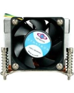 Dynatron K666 Cooling Fan/Heatsink - 2.36in Maximum Fan Diameter - 197.9 gal/min Maximum Airflow - 5000 rpm - Dual Ball Bearing - 4-pin PWM - Socket H2 LGA-1155, Socket H LGA-1156 Compatible Processor Socket - Retail