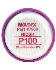 Moldex 7960 PR 100 Oil/Non-Oil Particulate Nuisance Filter Disk