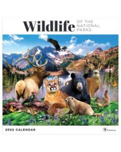 TF Publishing Animal Wall Calendar, 12in x 12in, Wildlife, January To December 2022