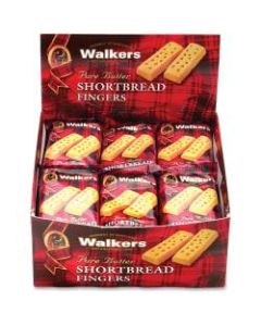 Walkers Shortbread Finger Cookies, 36 Oz, Box Of 24