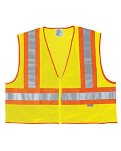 Luminator Class II Safety Vests, Large, Lime