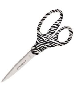 Fiskars Designer Zebra Scissors,  8in, Pointed