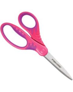 Fiskars Softgrip Student Scissors, 7in, Pointed, Assorted