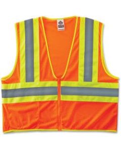 8229Z L/XL Orange Type R Class 2 Economy Two-Tone Vest