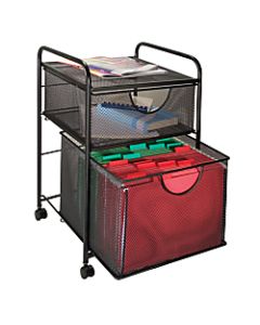 Innovative Storage Designs Mesh Hanging File And Storage Cart