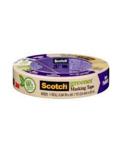 Scotch 234 Greener General Purpose Masking Tape, 1in x 60 Yd.