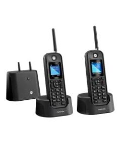 Motorola O2 Series Long-Range Cordless Telephone With Digital Answering Machine, 2 Handsets, MOTO-O212