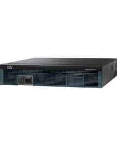 Cisco 2921 w/3 GE,4 EHWIC,1 SM,256MB CF,1GB DRAM,IPB,SEC, AX - 3 Ports - Management Port - 6 - 1 GB - Gigabit Ethernet - 2U - Rack-mountable - 90 Day