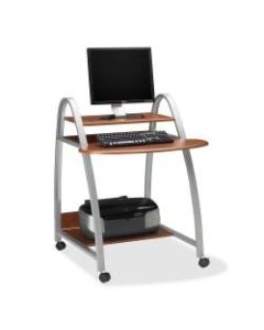 Mayline Arch Computer Cart, Medium Cherry