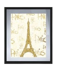 PTM Images Framed Art, Paris, Silver, 26inH x 22inW