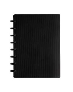 TUL Discbound 3-Subject Student Notebook, Junior Size, Black