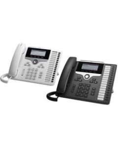 Cisco 7861 IP Phone - Wall Mountable - VoIP - Caller ID - SpeakerphoneEnhanced User Connect License - 2 x Network (RJ-45) - PoE Ports - Monochrome - SIP, LDAP, CDP, SRTP, DHCP, SNTP, STUN, UDP, TCP, LLDP, TLS, .. Protocol(s)