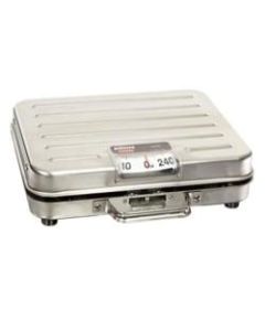 Rubbermaid Pelouze Mechanical Receiving Scale, Silver