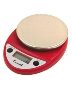 Escali Primo Digital Scale, 11 Lb, Red