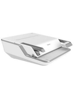 Fellowes Lyra 3-in-1 Manual Binding Center, 300-Sheet Capacity, 6.03inH x 16.63inW x 15.56inD, White/Gray, 5603001