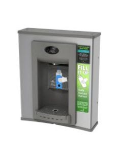 Oasis Bottle Filler, Retro Fit, 23 1/2inH x 19 3/4inW x 7 3/4inD, Gray