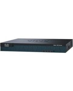 Cisco 1921 Integrated Services Router - 2 Ports - Management Port - 2 - 512 MB - Gigabit Ethernet - 1U - Rack-mountable, Wall Mountable