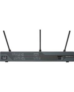 Cisco 897VA Gigabit Ethernet Security Router - 9 Ports - 8 RJ-45 Port(s) - PoE Ports - Management Port - 1 - Gigabit Ethernet - VDSL2 - Desktop - 1 Year