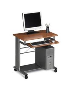 Eastwinds Empire Mobile PC Station, Medium Cherry/Metallic Gray