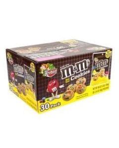 Keebler M&M Cookie Packs, 1.6 Oz, Box Of 30