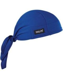 Chill-Its High-performance Dew Rag - Universal Size - Elastic - Blue