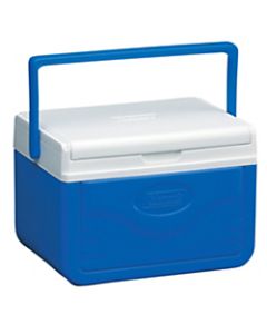 Coleman Flip Top Cooler, 7 1/4inH x 10 3/4inW x 8inD, Blue