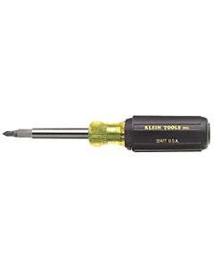 10-in-1 Screwdriver/Nutdriver, #1,#2,T10,T15; 1/4,5/16 Slot; 1/4,5/16 Nutdriver