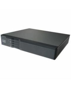 Cisco 866VAE Integrated Service Router - DSL - 6 Ports - 5 RJ-45 Port(s) - Management Port - 256 MB - Gigabit Ethernet - ADSL - 1U - Rack-mountable - 1 Year